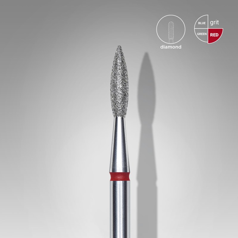 Freză diamant Staleks Expert 2.1mm flacără fină