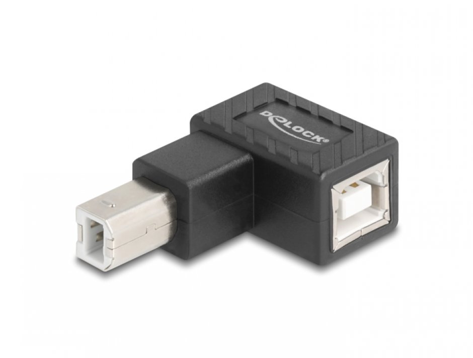 Adaptor USB-B 90° Sus T-M Delock 67205