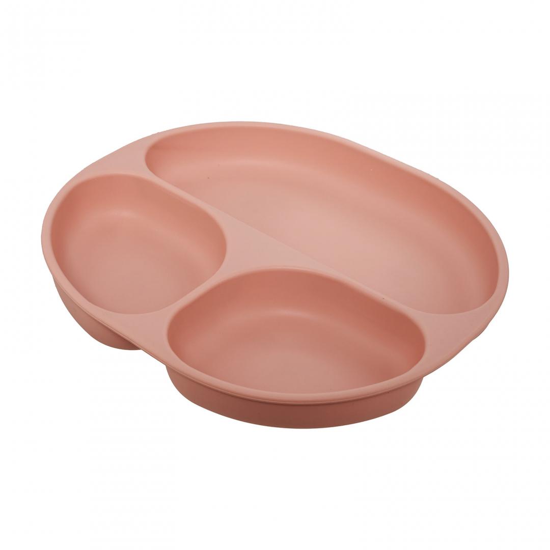 Set Diversificare U-GROW 3 Piese Silicon Roz - Bebe - imagine 2