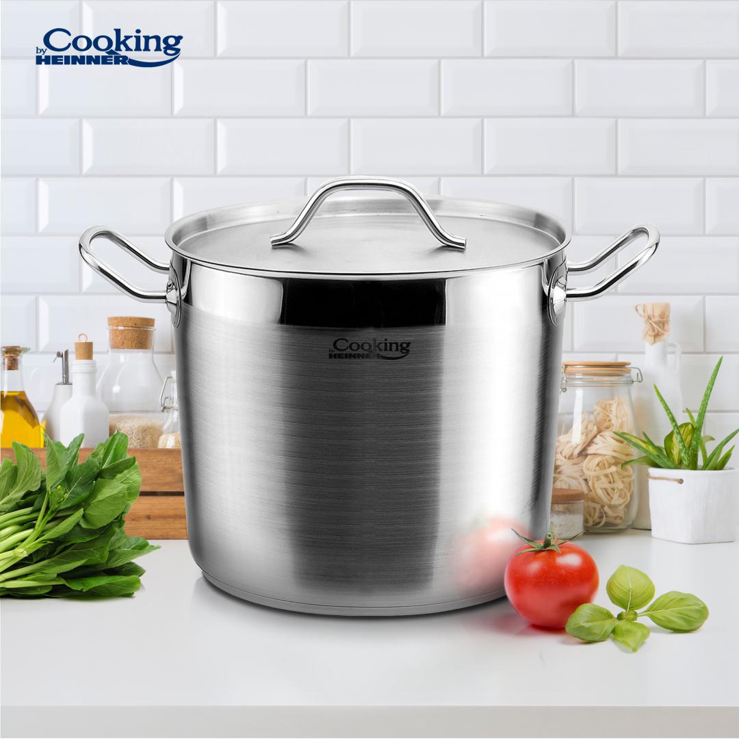 Oală Inox 3.5L cu Capac Maestro - Heinner Cooking - imagine 2