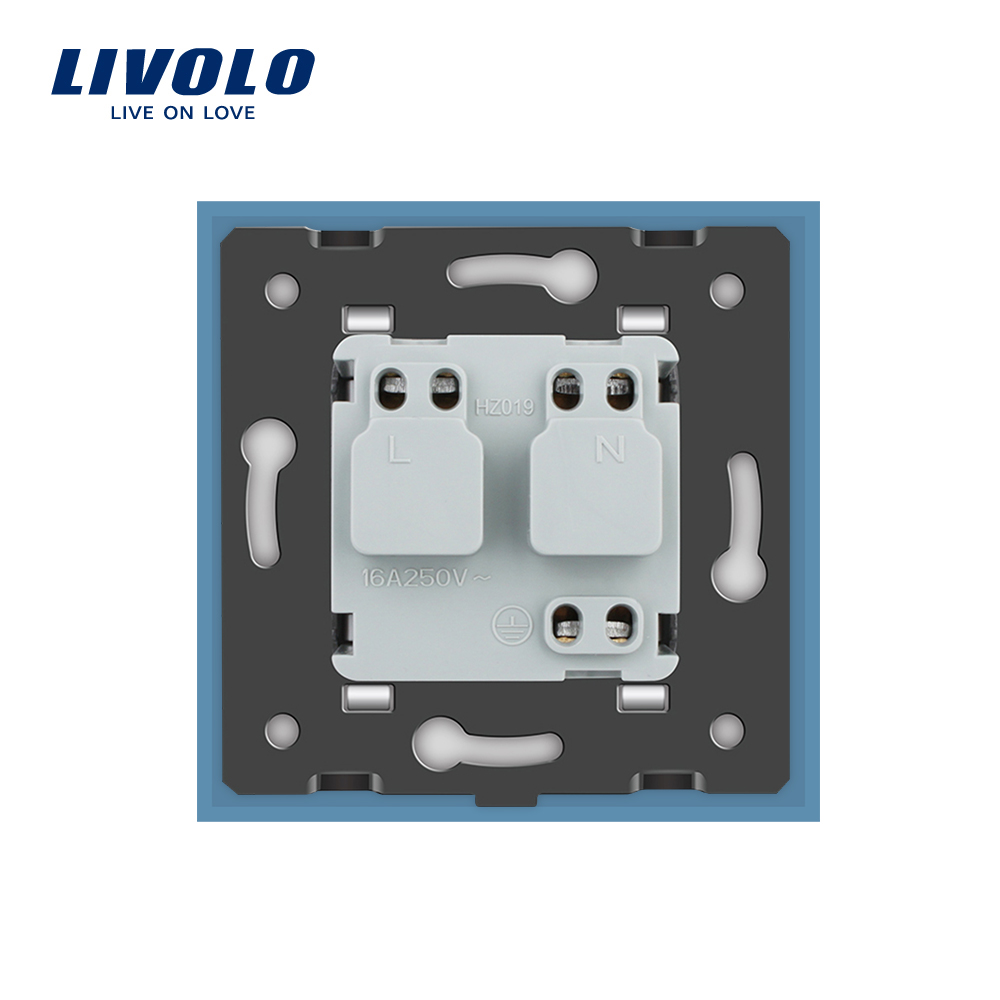 Priza Simplă Livolo Sticlă, IP44, 16A - imagine 8