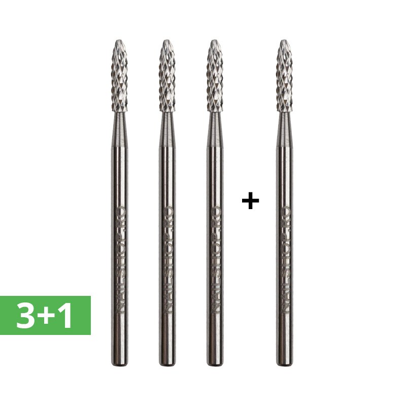 Set Bit Carbid Baionetă 3+1 Gratis Nailshop