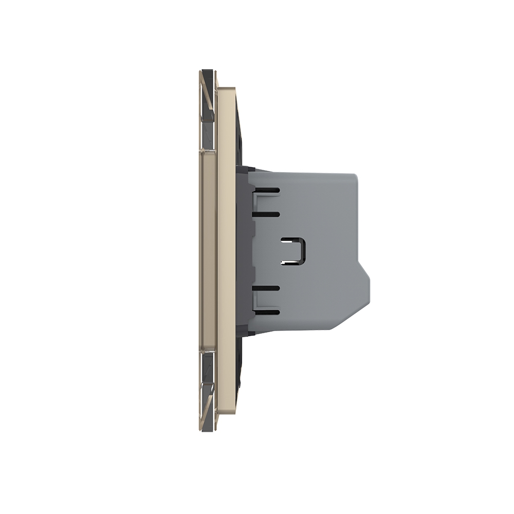 Intrerupator Dublu Touch Zigbee Livolo, Sticla - imagine 11