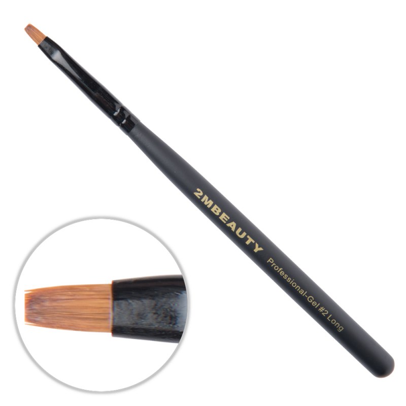 Pensula Gel 2M Black Beauty Long nr. 2