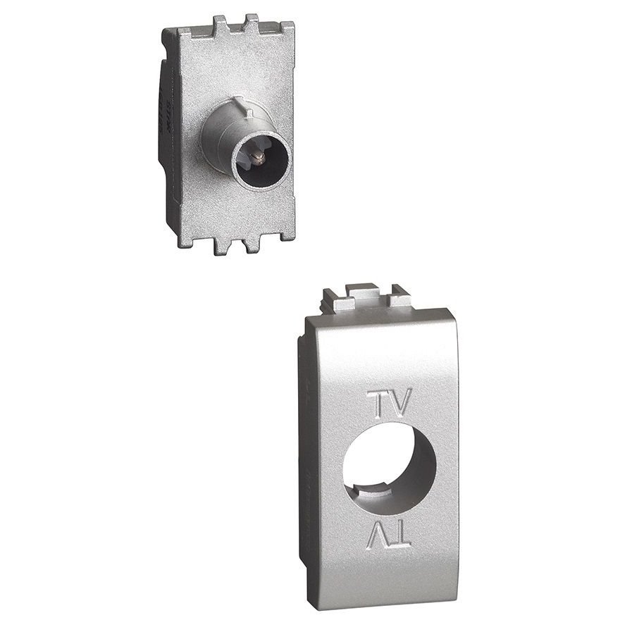 Priză TV Bticino Living Light Argintiu