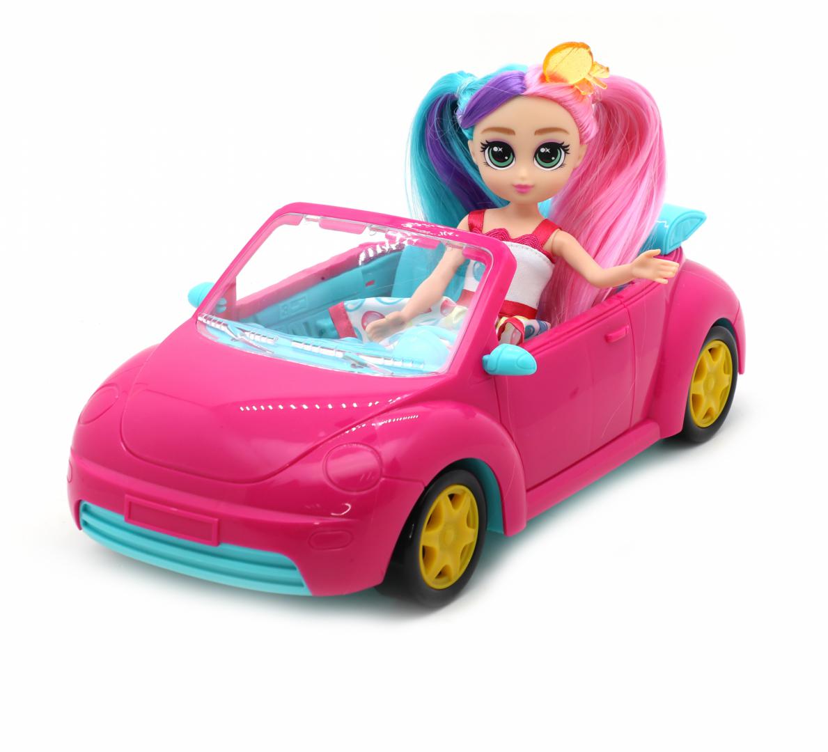 Păpușă Sweetyz cu Mașină Decapotabilă | Set Jucărie Copii - imagine 2