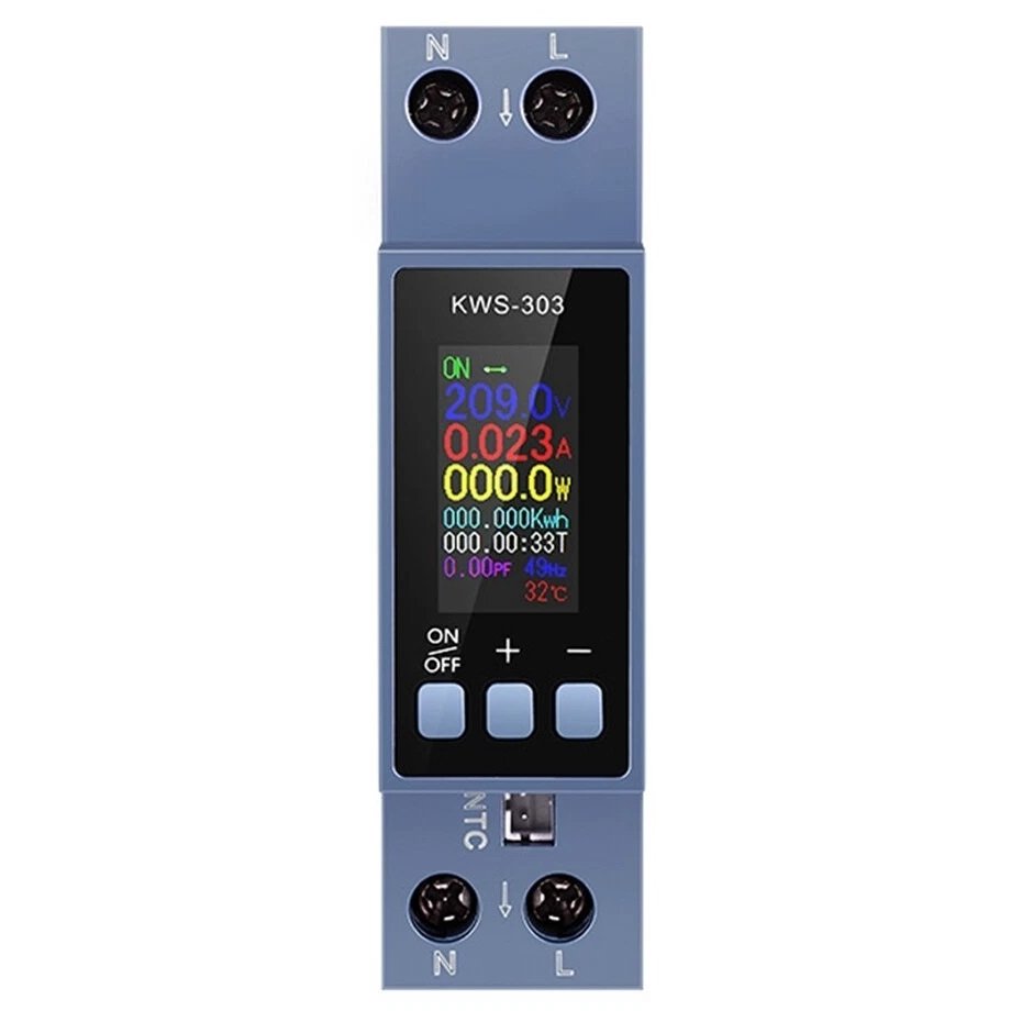 Voltmetru Sinotimer 0-40A Digital Multifuncțional