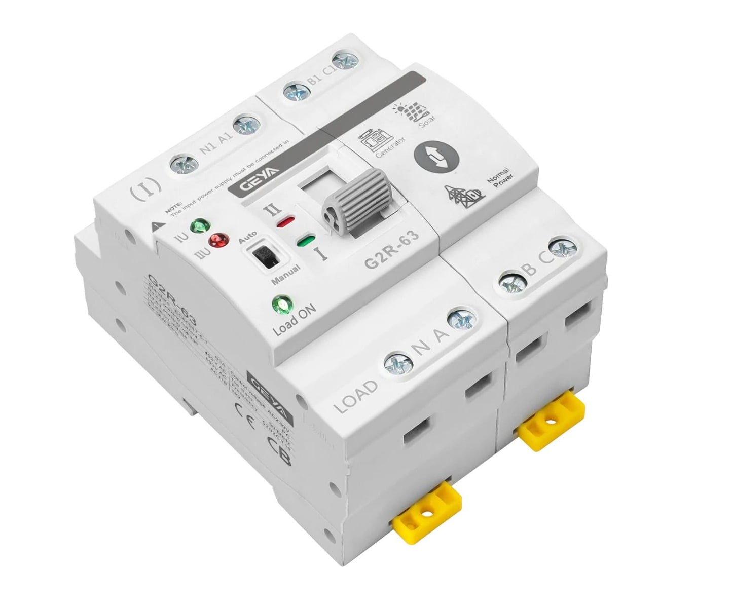 Safer ATS 63A - Comutator Trifazat Automat - imagine 2