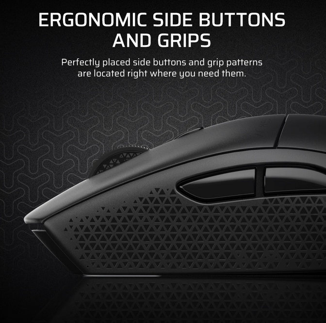 Mouse Gaming Wireless CORSAIR M55 - 24K DPI, 185h Autonomie - imagine 7
