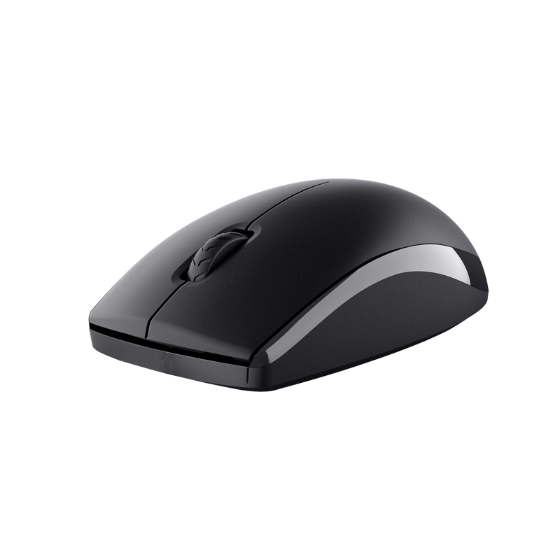 Kit Wireless Trust Primo Negru - Tastatură și Mouse 1200 DPI - imagine 2