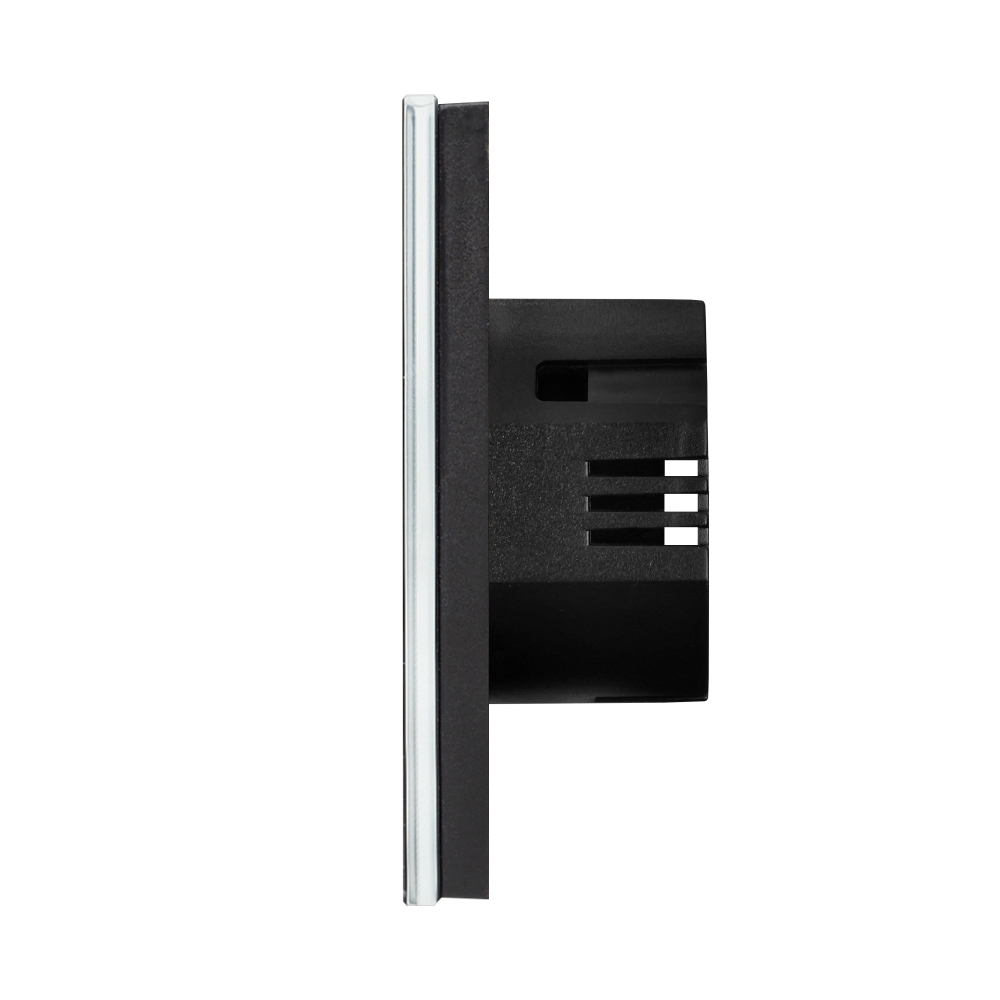 Intrerupator Dublu Wi-Fi + RF433 Touch Sticla LUXION - imagine 7