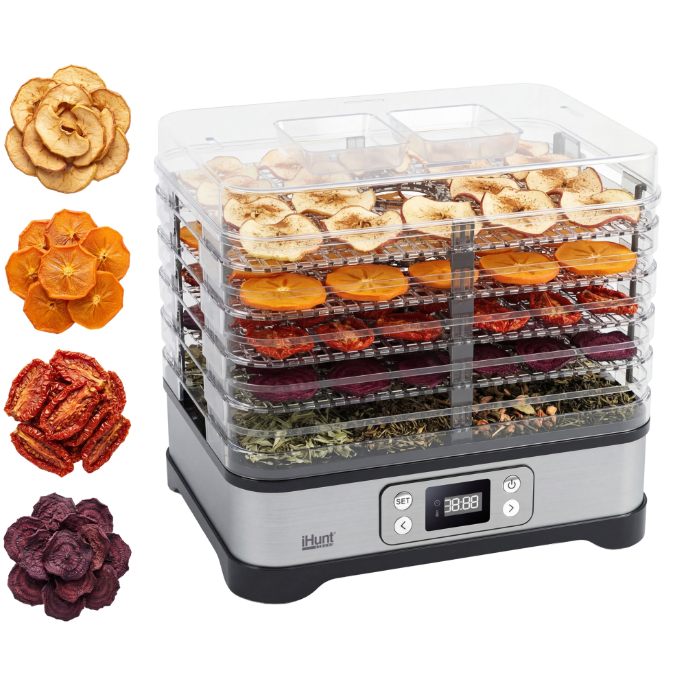 iHunt Bro 3 in 1 Dehydrator: Deshidrator Alimente - imagine 2