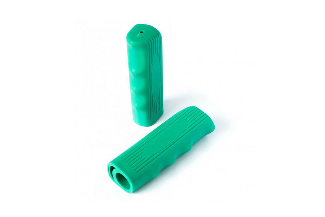 Mansoane Bicicleta Kraton 116mm Verde - Grip Confortabil