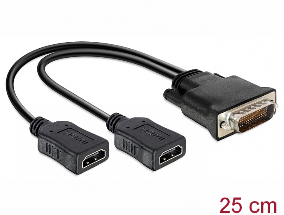 Splitter Delock DMS-59 la 2x HDMI