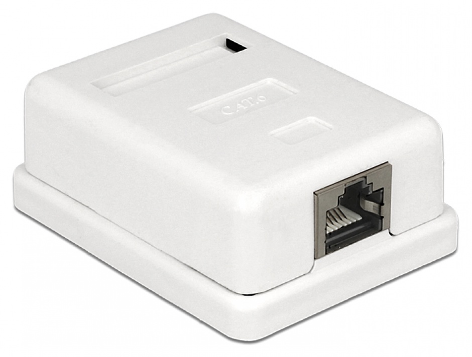 Priza RJ45 Cat.6 Ecranată Delock, 1 Port