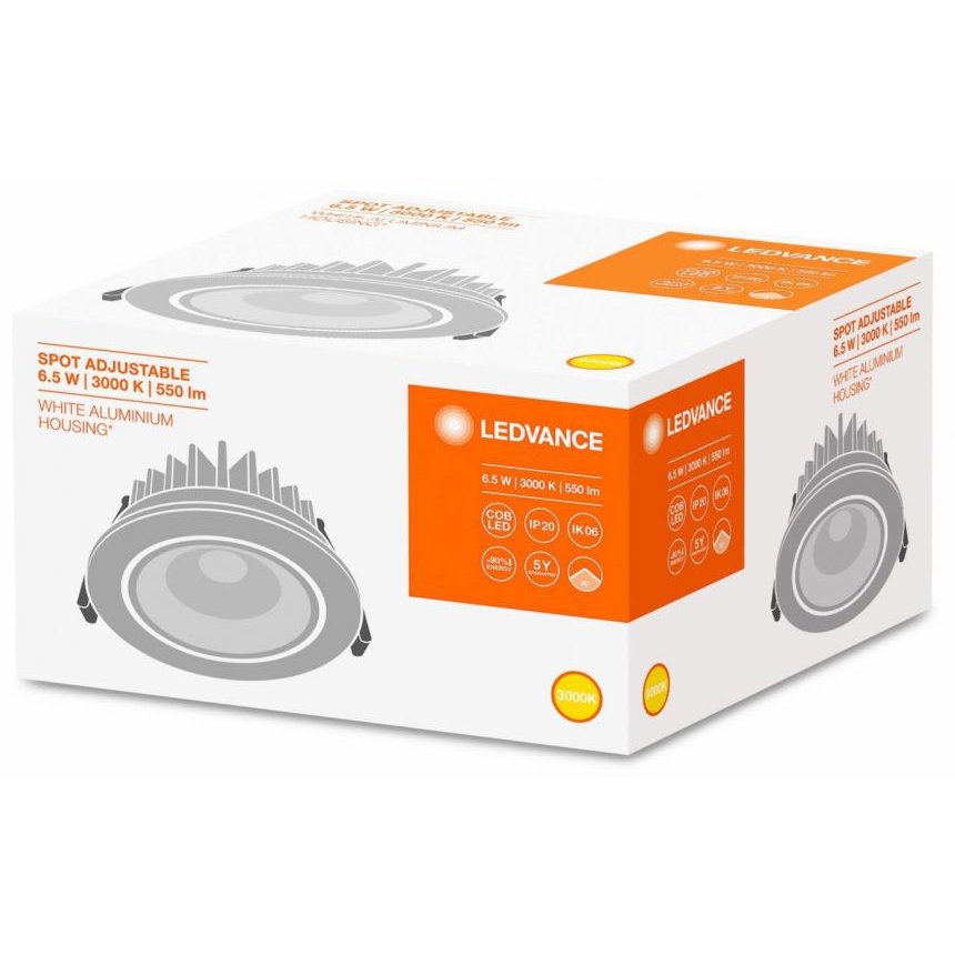 Spot Led Osram Spot Adjust 6.5W 3000K
