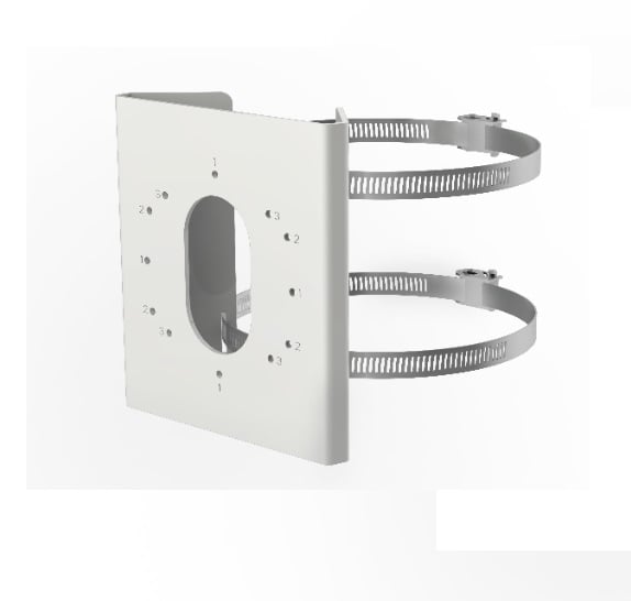 Suport Hikvision Inox | Montaj Sigur pe Stalp