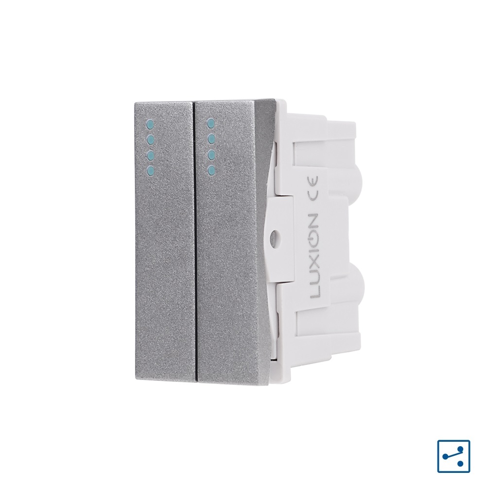 Modul Intrerupator Dublu Cap-Scara Luxion - imagine 13
