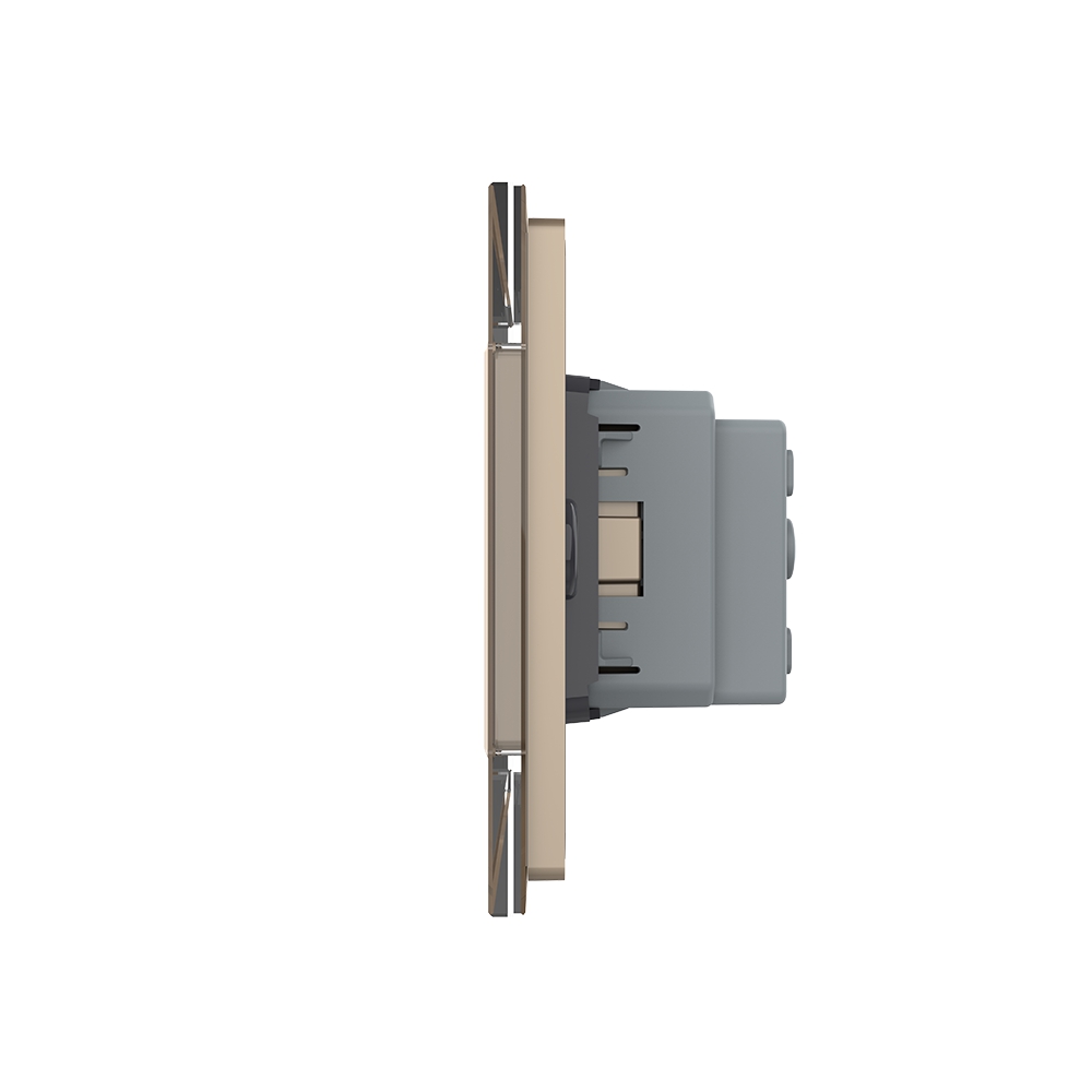 Set Livolo: Intrerupator și Priză Sticlă 4M - imagine 11