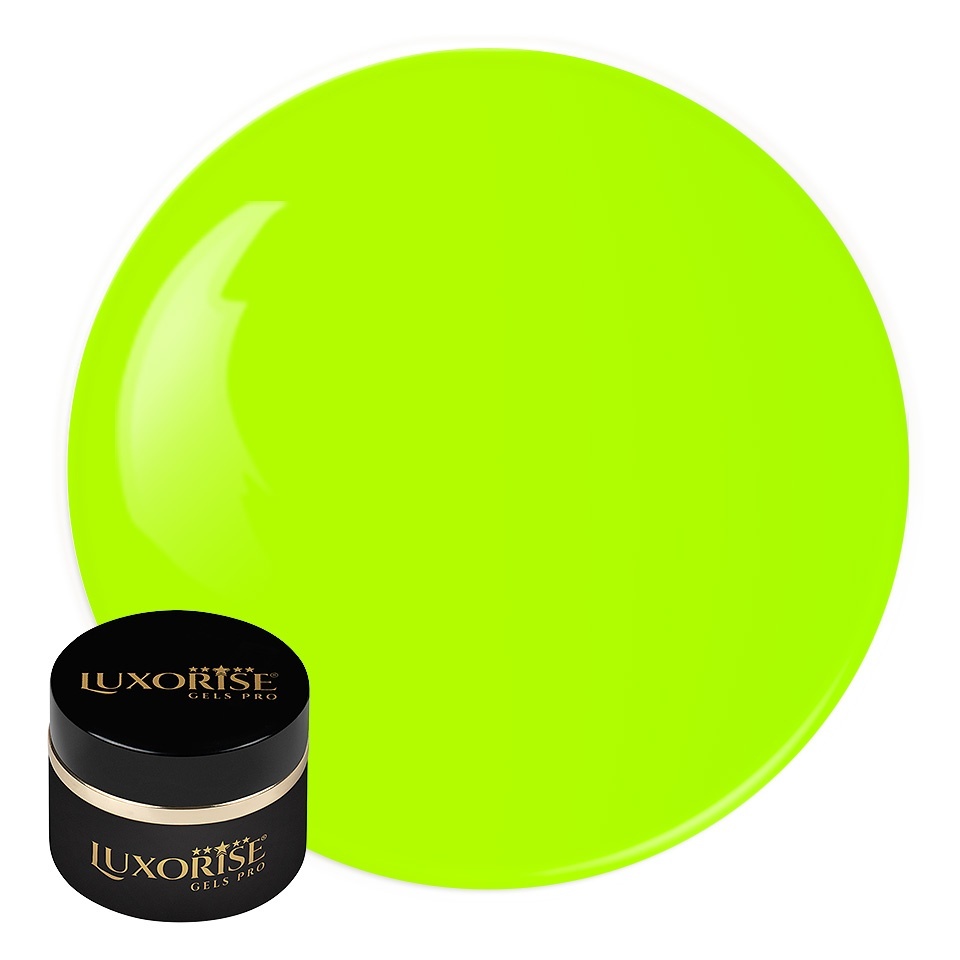 Gel UV Constructie RevoFlex Neon Yellow Luxorise