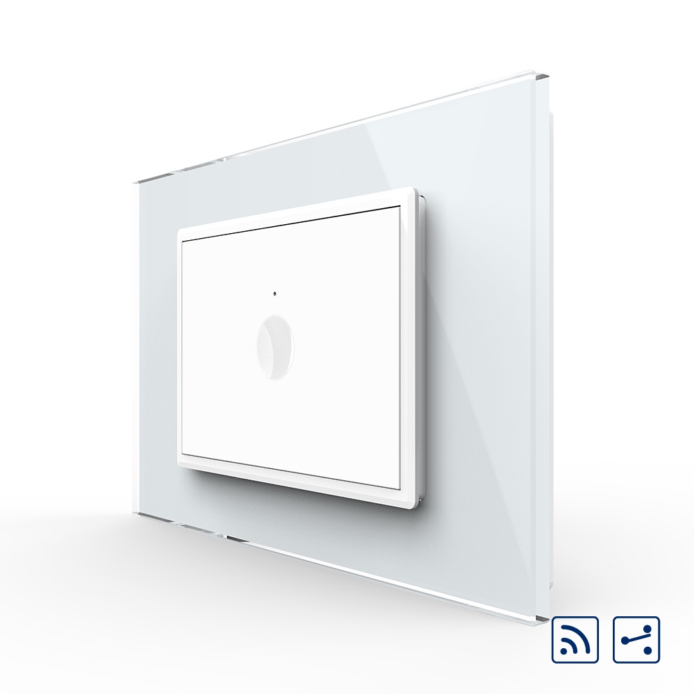 Întrerupător Touch Livolo Wireless cu Raman din Sticlă