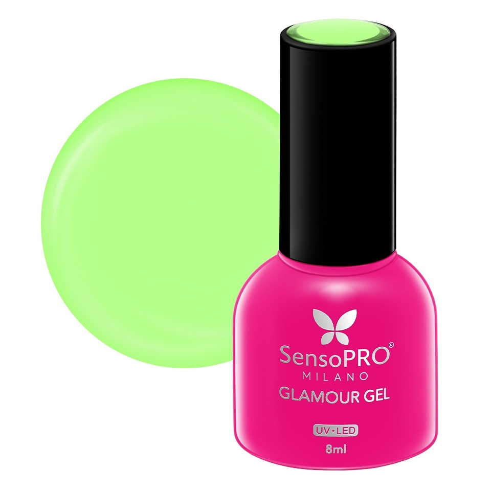Oja Semipermanenta SensoPRO Fabulous Green #101 - imagine 2