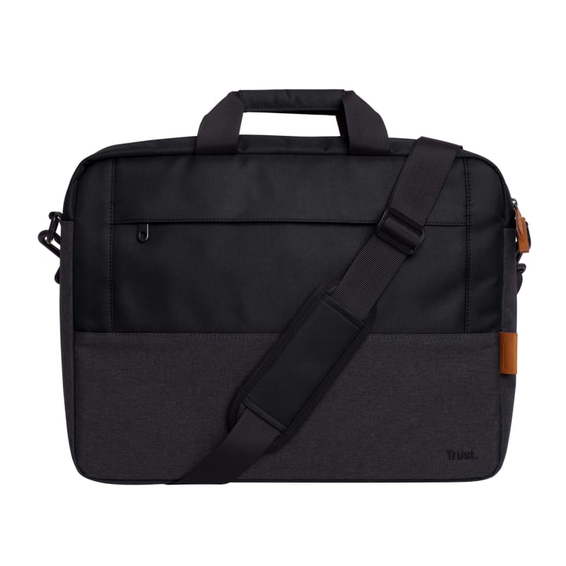 Geanta Laptop Trust Lisboa 16" Negru - Compartimente Dual - imagine 6