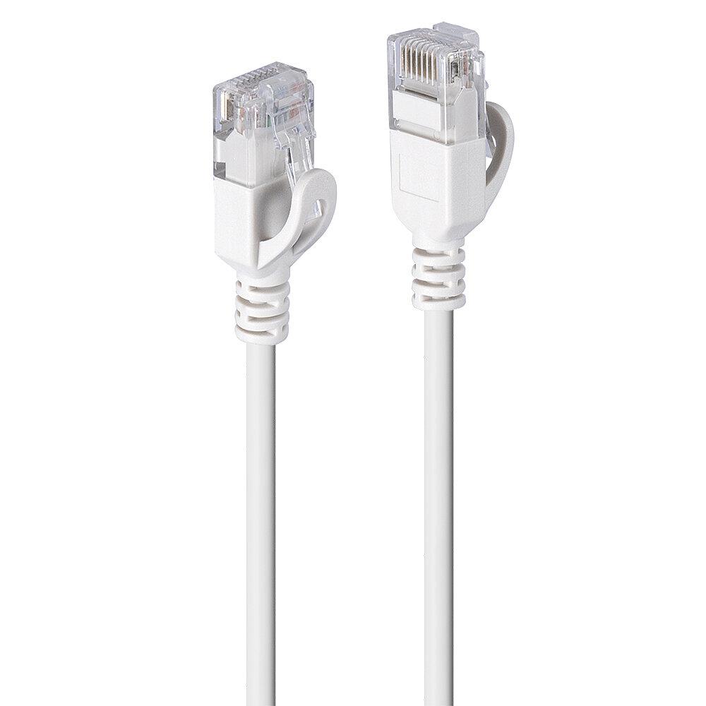 Cablu Rețea LINDY Cat.6A Ultraslim 2m 500MHz Gri
