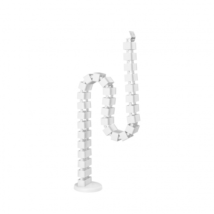 Organizator Cabluri Reglabil InLine IL59996C, Alb