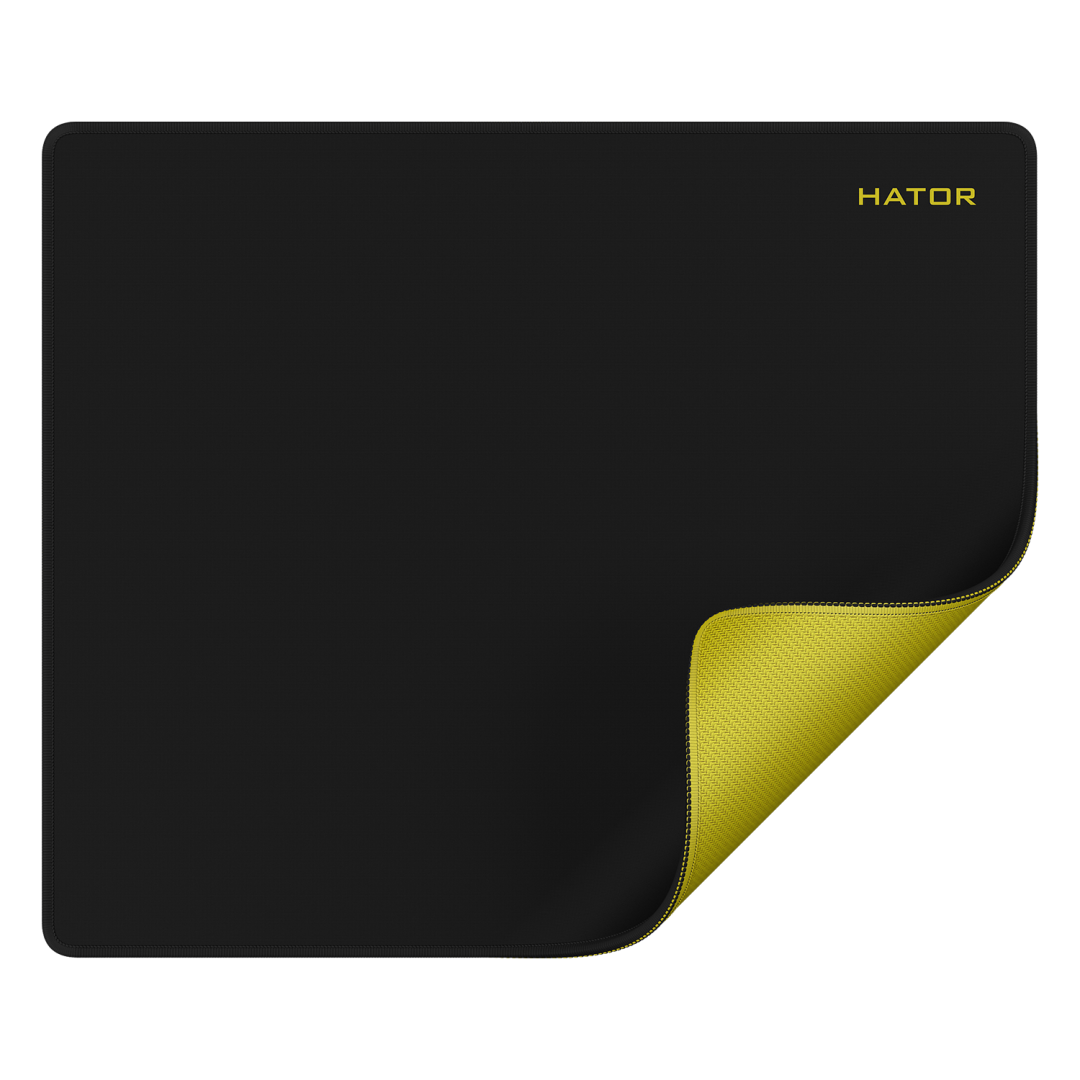 Mousepad Gaming Hator Tonn Esport L 500x420mm Negru - imagine 1