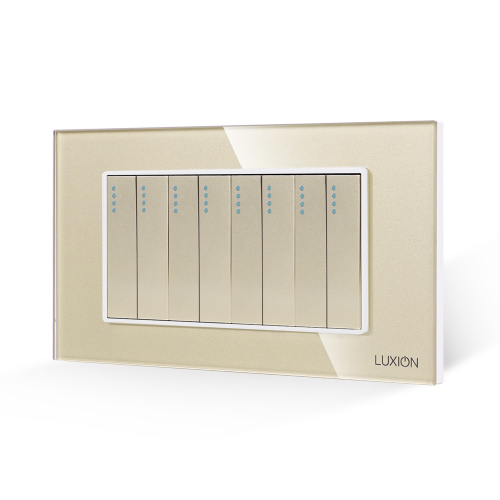 Intrerupator Mecanic 8 Posturi Luxion, Sticla - imagine 9