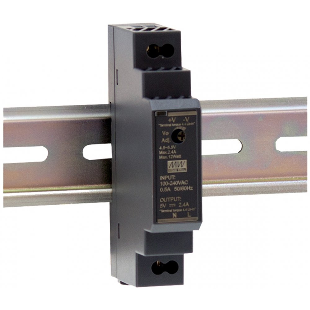 Sursă Mean Well HDR-15-24 15W DIN 24V