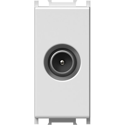 Modul Priză TV Simplă TEM Alb - Calitate Garantată