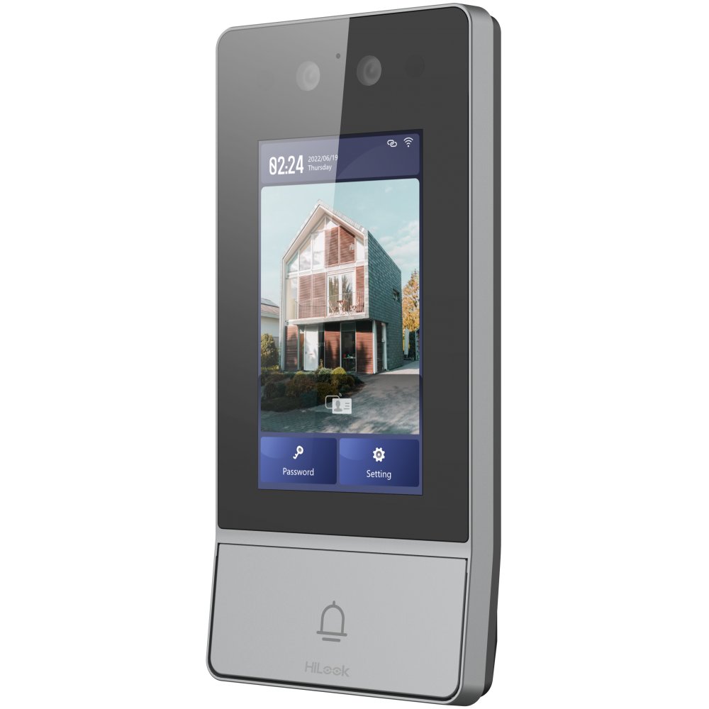 Videointerfon HiLook DP9-WP 2 MP Wi-Fi, recunoaștere facială