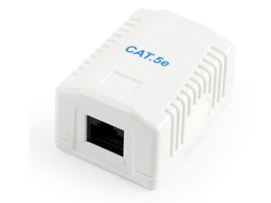 Priza Retea CAT5E Safer, 1 Port, Conectare Sigura