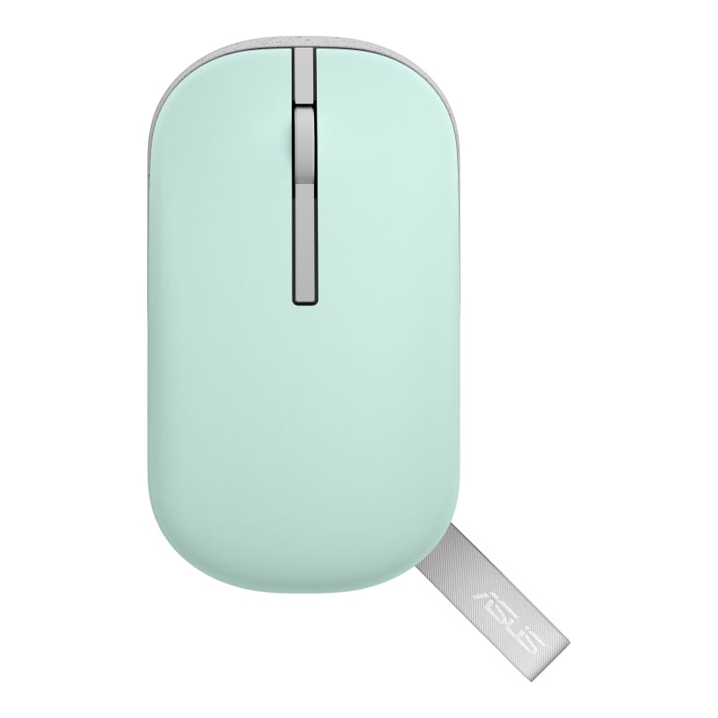 Mouse Wireless Asus MD100 Purple - Conectare Duală, Compact - imagine 4