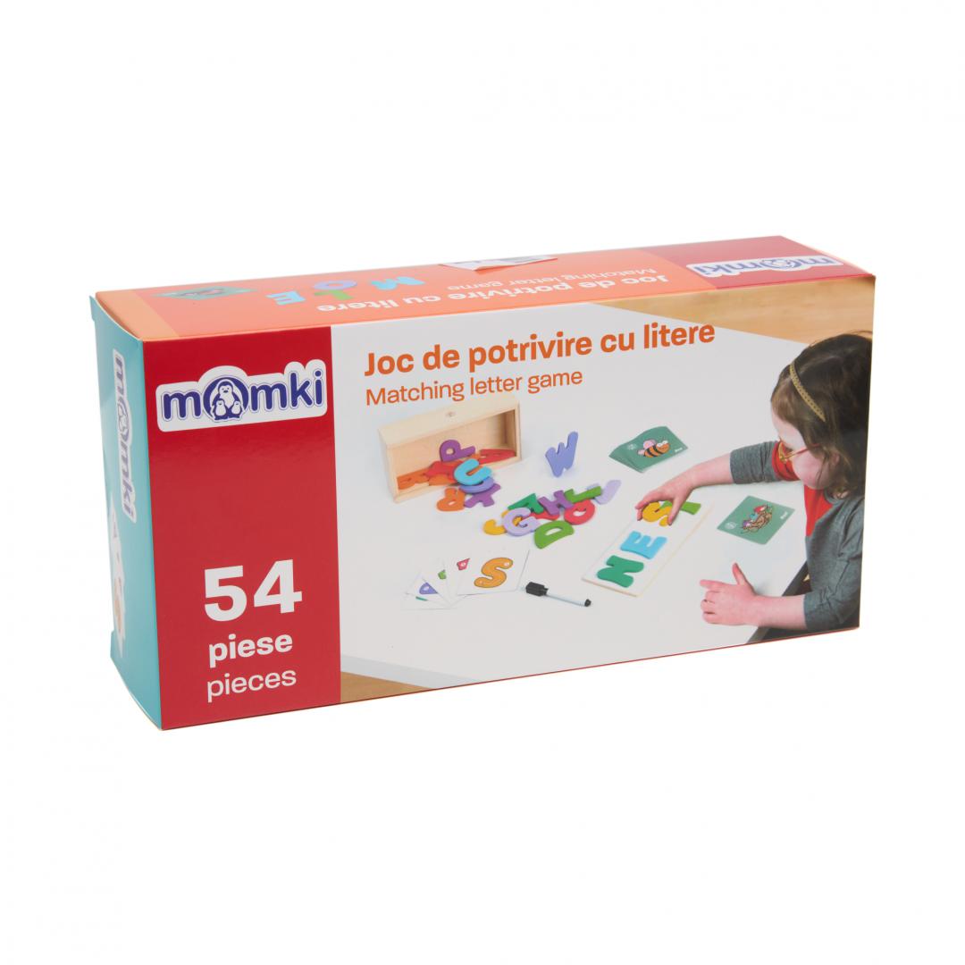 Joc Educative Potrivire Litere 54 Piese - Învățare Interactivă - imagine 2