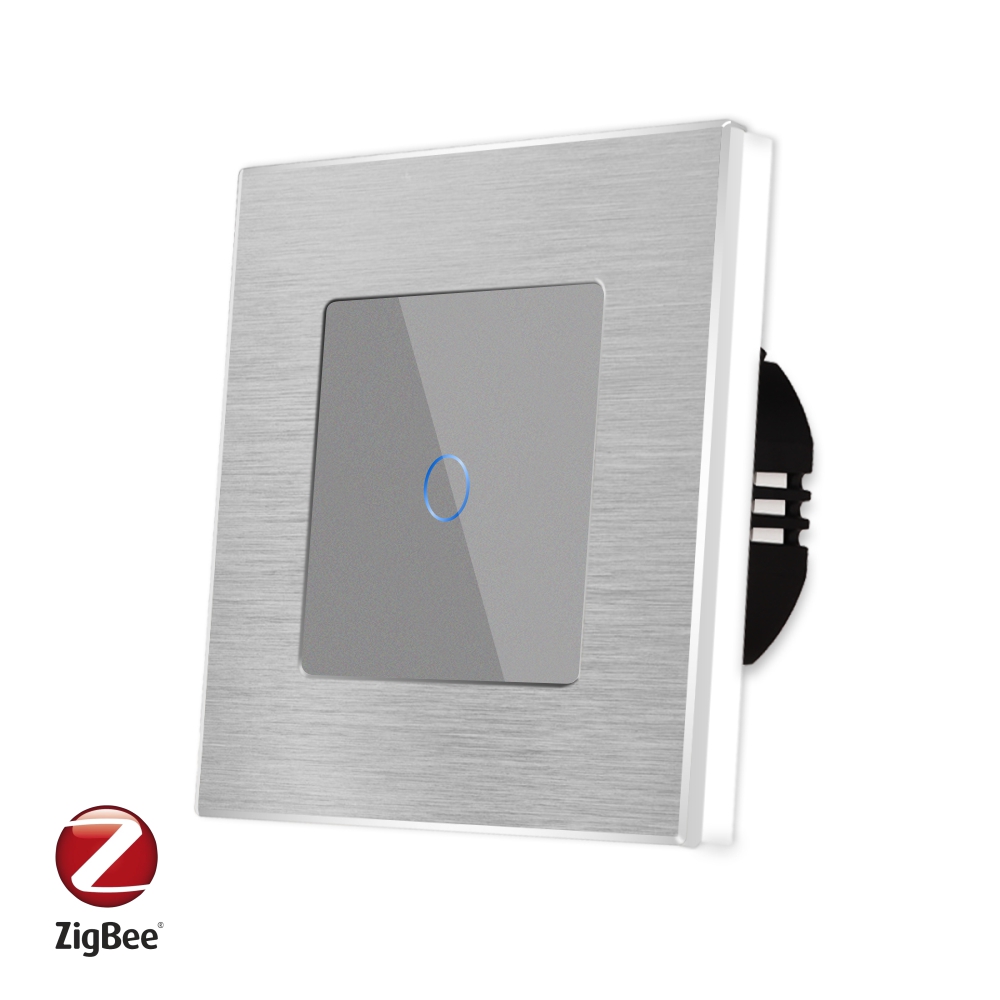Intrerupator Touch Zigbee Sticla Aluminiu - imagine 13