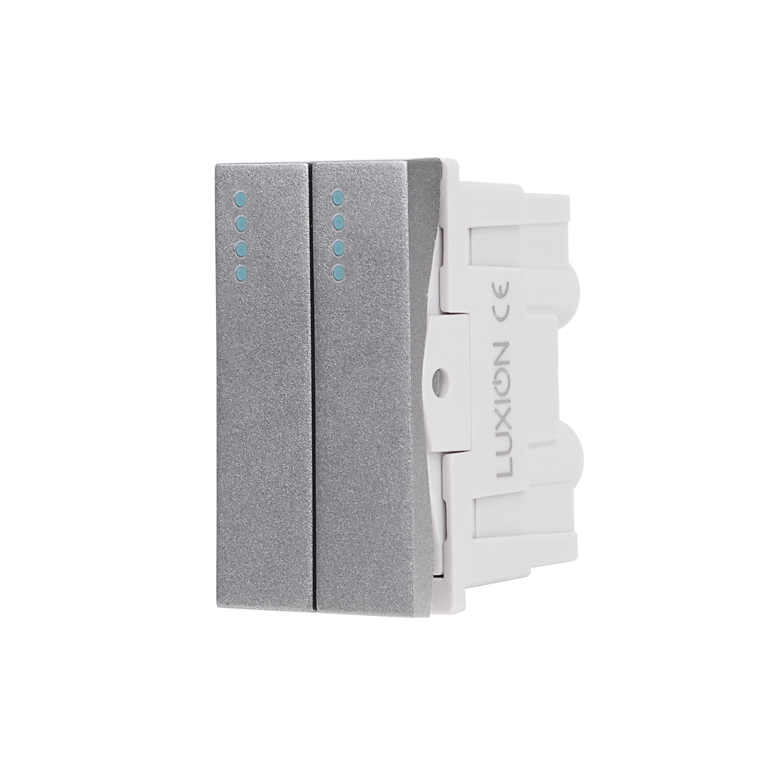 Modul Intrerupator Dublu Mecanic LUXION, 10A - imagine 11