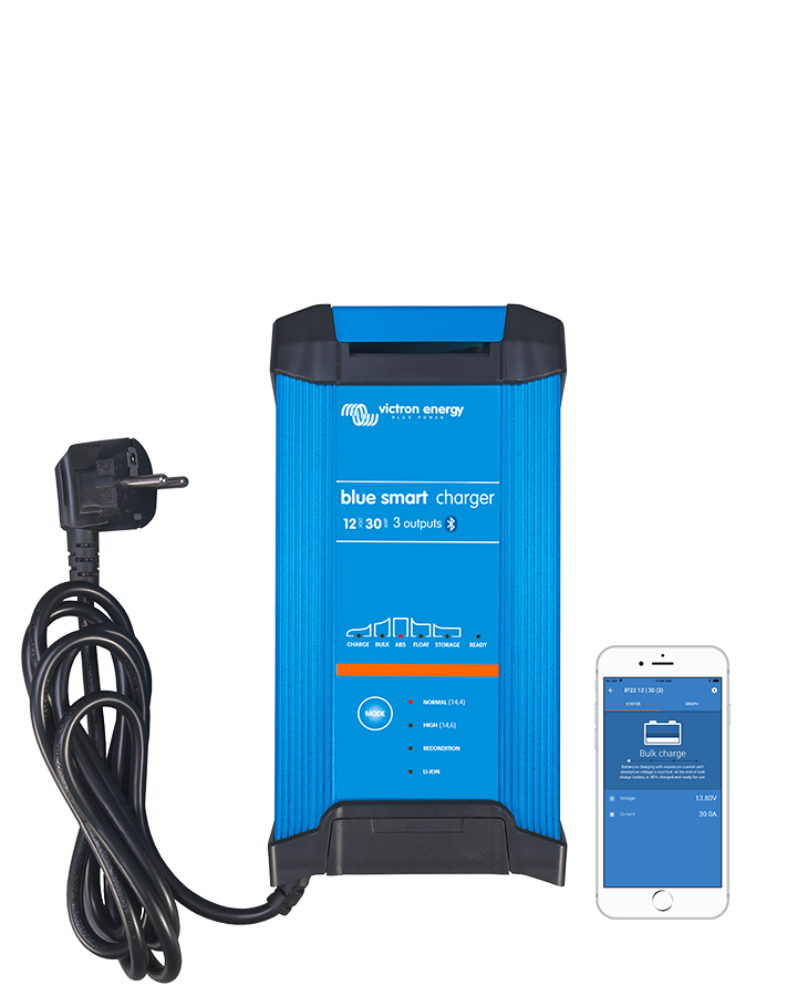 Incarcator Baterii Victron Blue Smart IP22 12/30 Bluetooth 30A - imagine 2