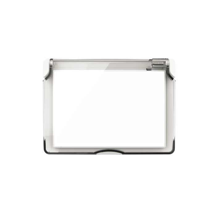 Capac protectie IP44 prize Livolo sticla - imagine 2