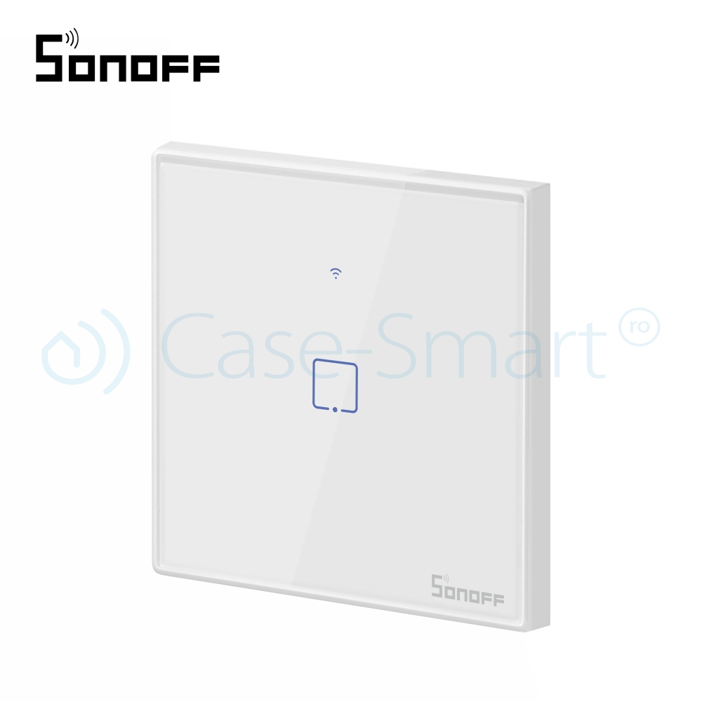 Întrerupător Touch Sonoff T2EU1C, Wi-Fi + RF - imagine 3