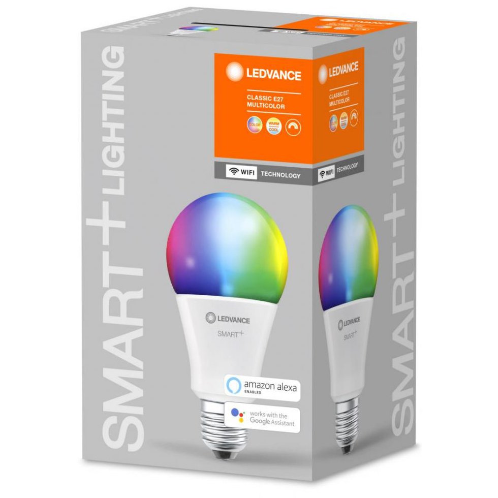 Bec LED Osram SMART+ WiFi, Multicolour, E27, 14W