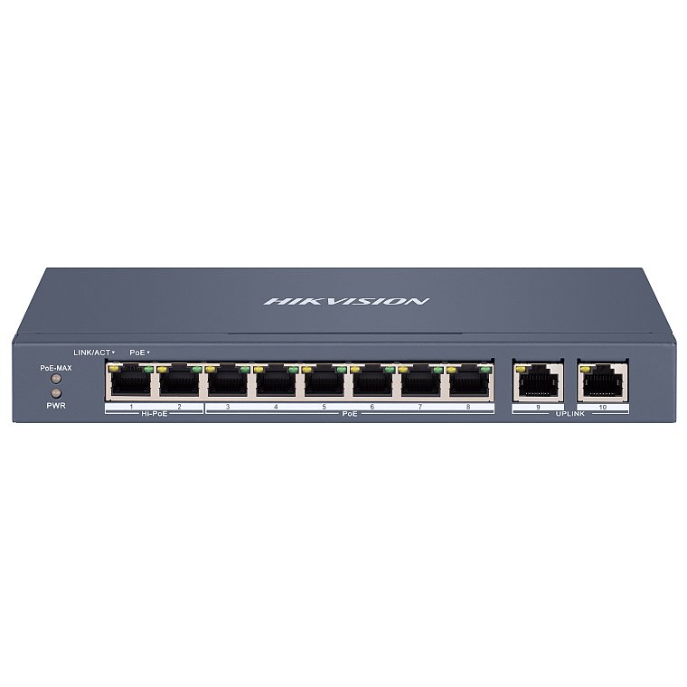 Switch PoE Hikvision 8 Porturi Gigabit