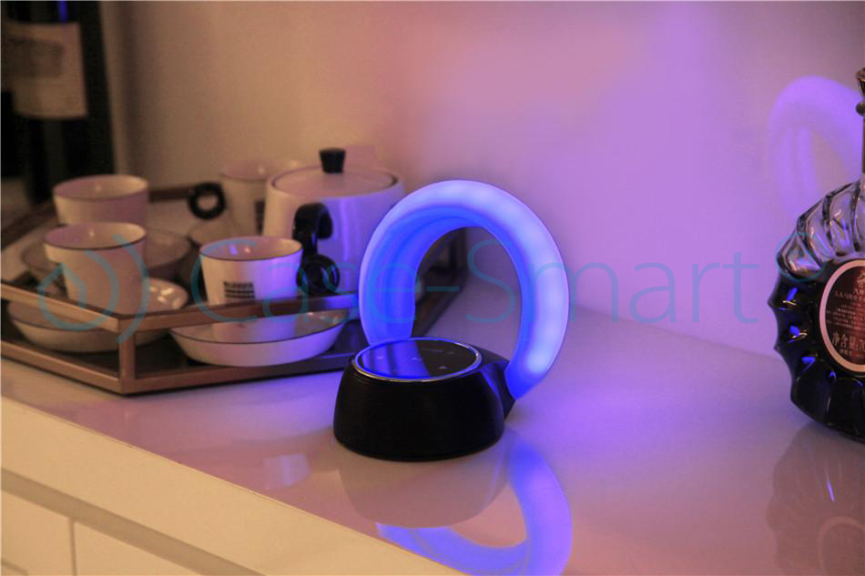 Boxa Portabilă Red Sun Moon Bay cu LED și Bluetooth - imagine 7