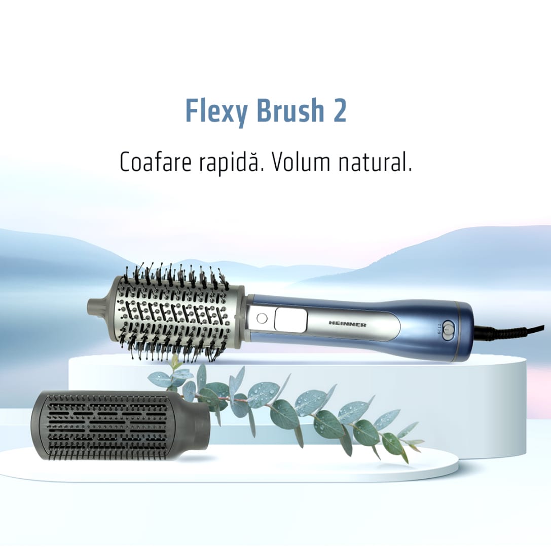 Perie cu Aer Cald Heinner HAB-R12DC-BL2, 1200W, Ionizare - imagine 7
