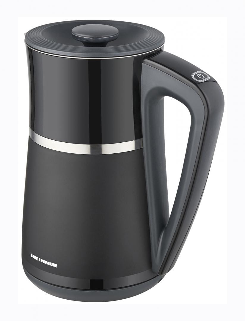 Fierbător Electric Digital Heinner 1.7L 2200W - Pereți Dubli - imagine 2