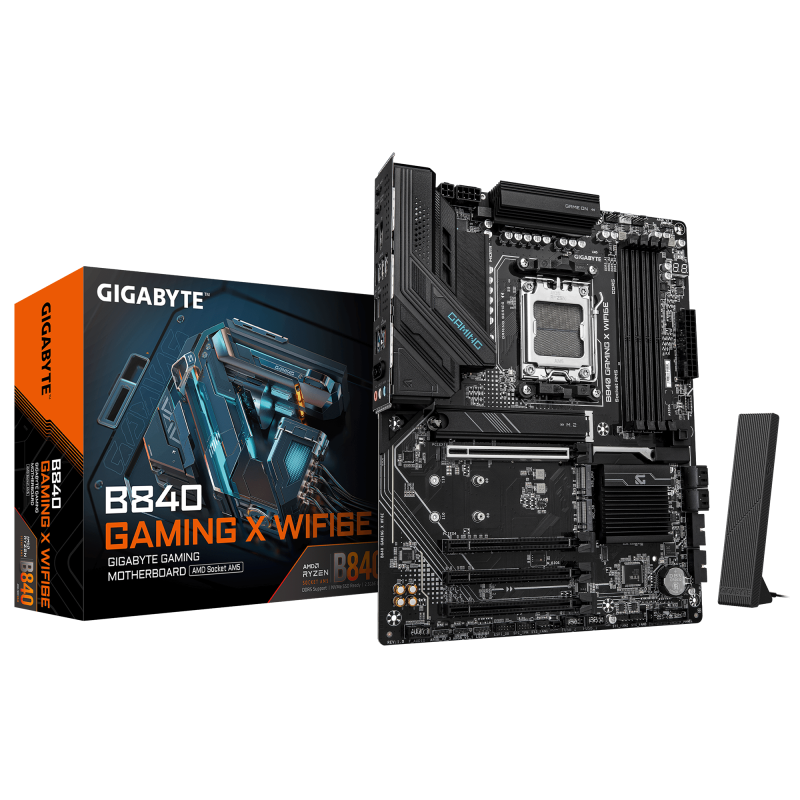 Placă de bază Gigabyte B840 Gaming X WiFi 6E AM5 DDR5