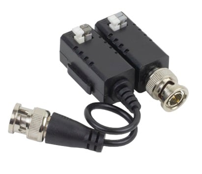 Set Videobalun Hikvision PoC 4K | Transmisie UTP