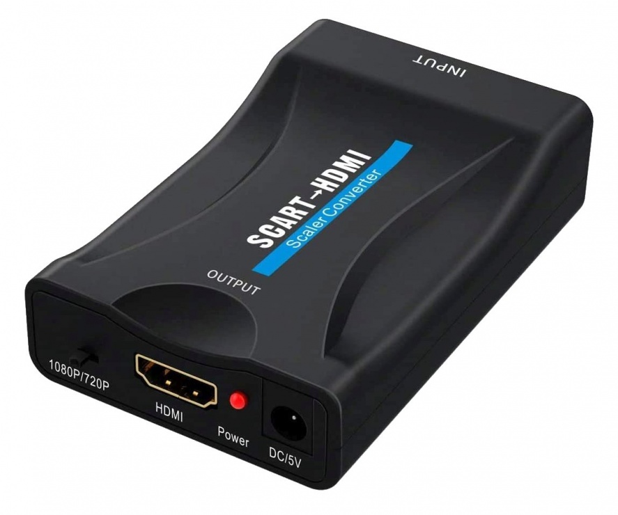 Convertor SCART la HDMI Full HD, 1080p, OEM